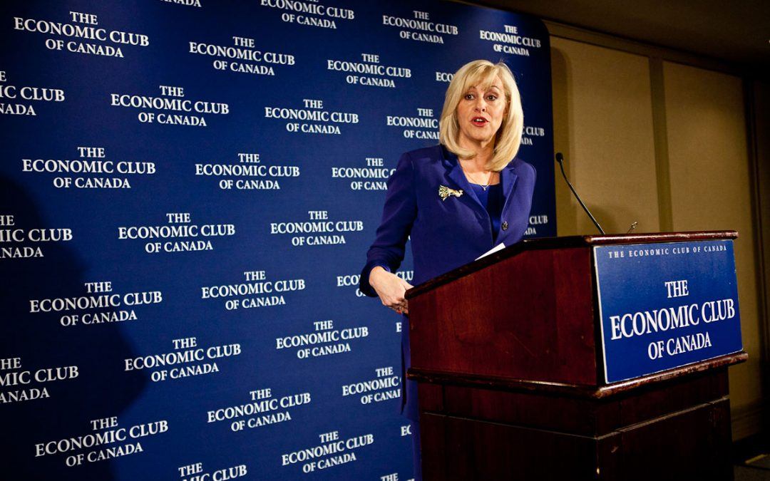 Photos from speech to the Economic Club of Canada